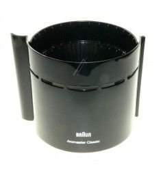 Porta filtro negro cafetera Braun Aromaster