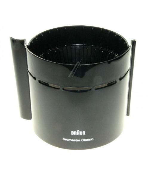 Porta filtro negro cafetera Braun Aromaster Porta filtro negro cafetera Braun Aromaster